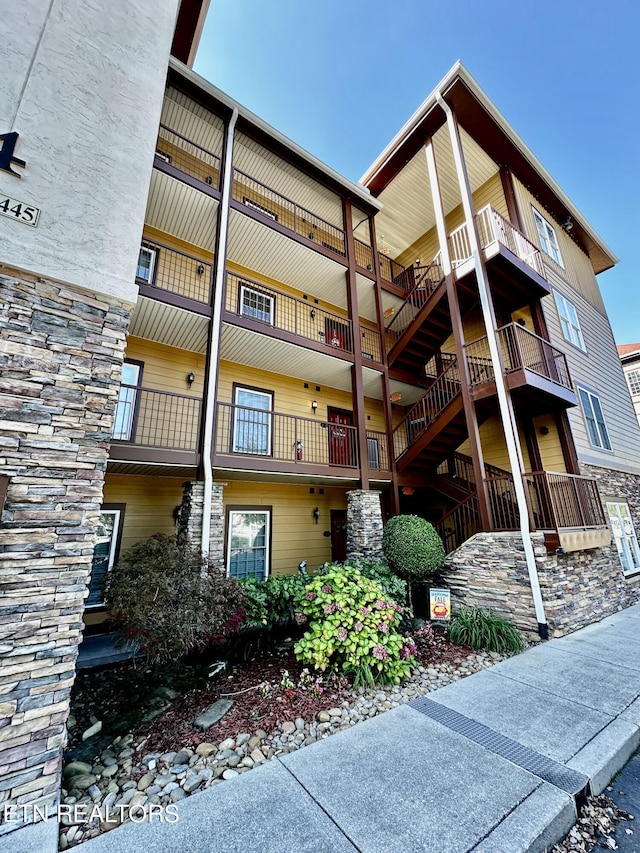 view of property