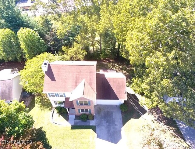 1432 Pheasants Glen Dr, Knoxville, TN 37923 - bird's eye view
