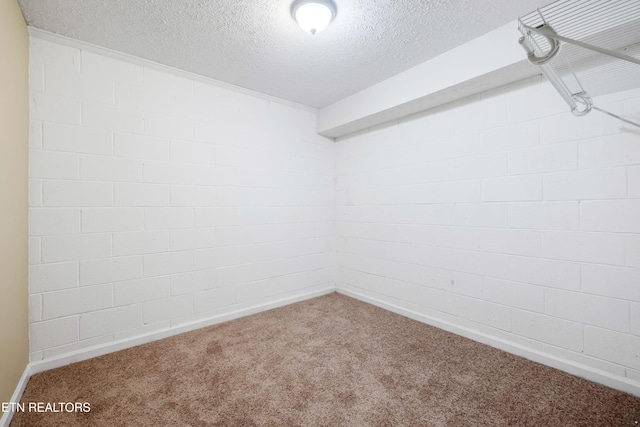 1432 Pheasants Glen Dr, Knoxville, TN 37923 - unfurnished room featuring carpet flooring, a textured ceiling, and baseboards