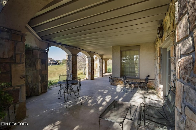 view of patio