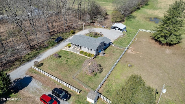 1506 W Cunningham Rd, Seymour, TN 37865 - drone / aerial view featuring a rural view