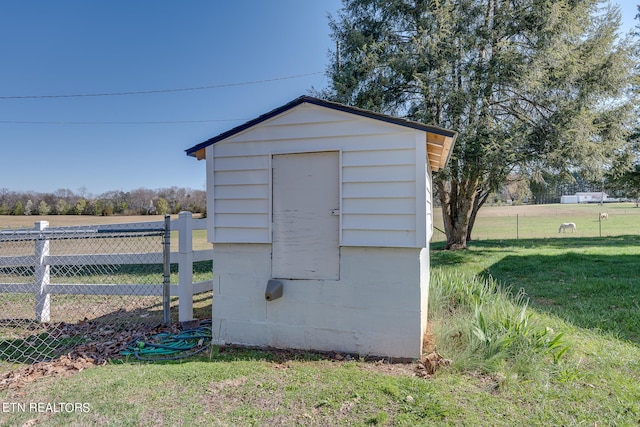 1506 W Cunningham Rd, Seymour, TN 37865 - view of shed featuring fence