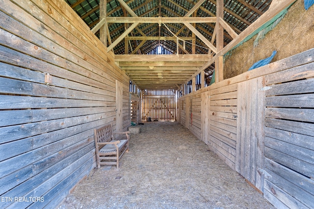 view of stable