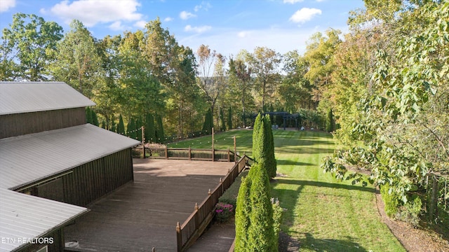 exterior space featuring a playground