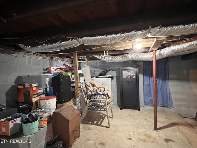 59 River Rd, Miracle, KY 40856 - view of unfinished below grade area