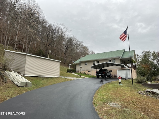 59 River Rd, Miracle, KY 40856 - view of asphalt driveway
