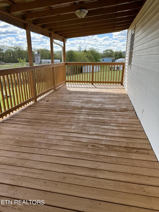 11806 Dry Valley Rd, Loudon, TN 37774 - view of wooden terrace