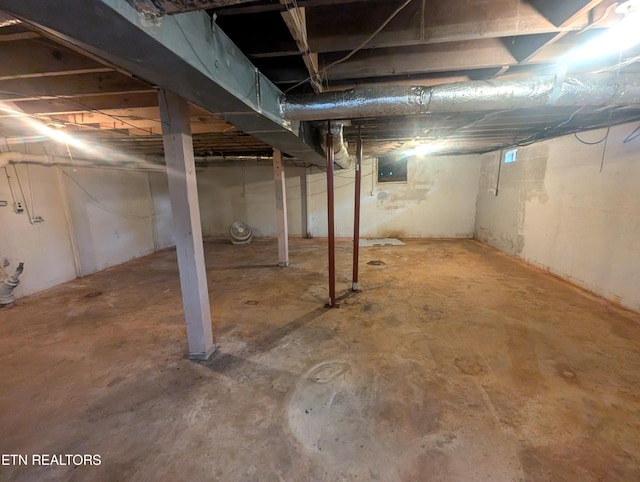 1005 Monroe St, Sweetwater, TN 37874 - view of unfinished below grade area
