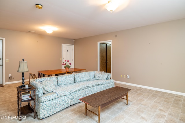 view of living room