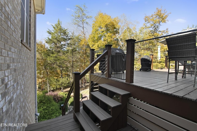 339 Eagles Rdg, Tazewell, TN 37879 - view of wooden deck
