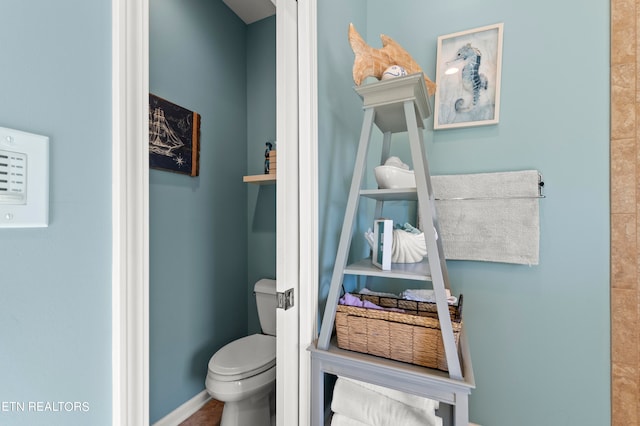 bathroom with toilet