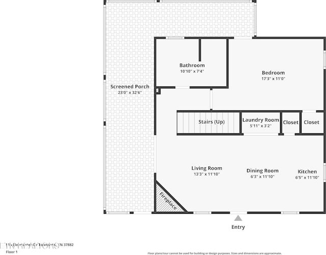 516 Clearwater Cir, Townsend, TN 37882 - property floor plan