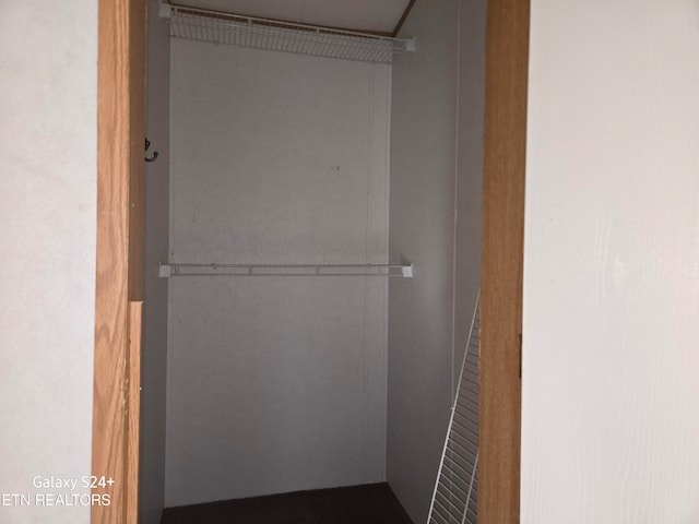 view of closet