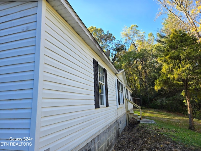 view of side of home