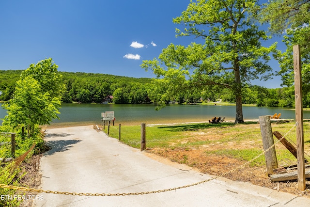 property view of water