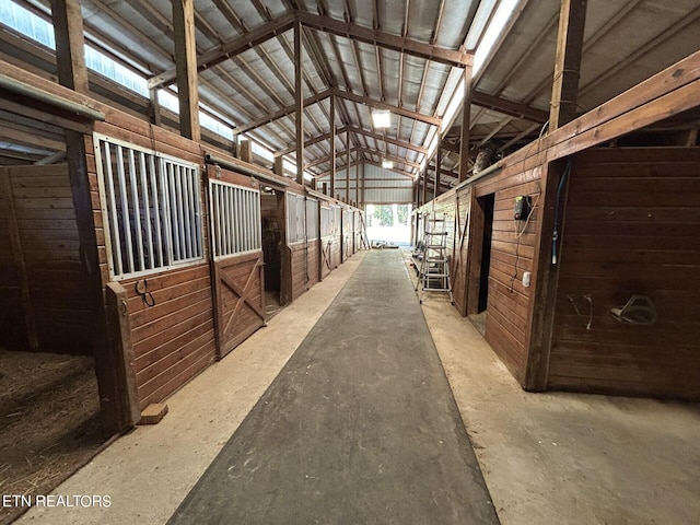 view of stable