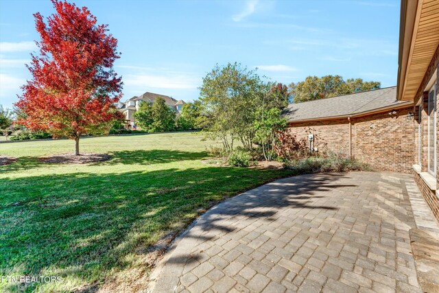 3909 Logans Landing Cir, Louisville, TN 37777 - view of yard with a patio