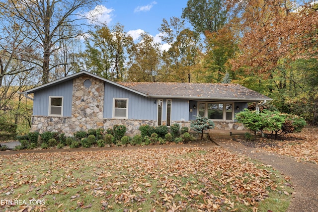 view of ranch-style house