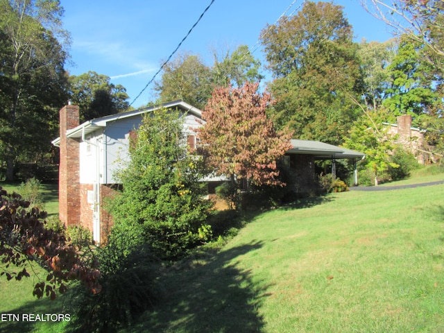 view of yard