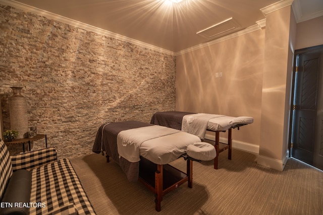 8719 Inlet Dr, Knoxville, TN 37922 - sauna / steam room with baseboards and carpet