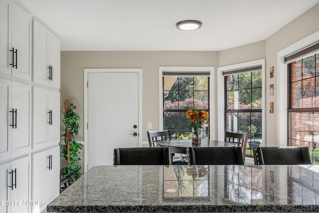 view of dining space