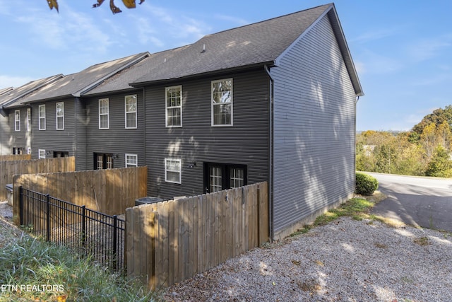 view of rear view of house