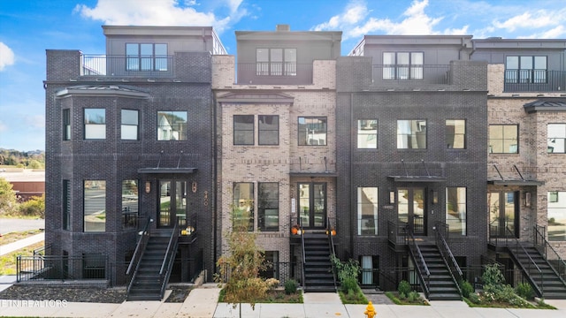 view of townhome / multi-family property