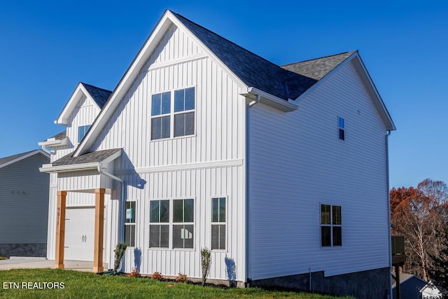 view of rear view of property