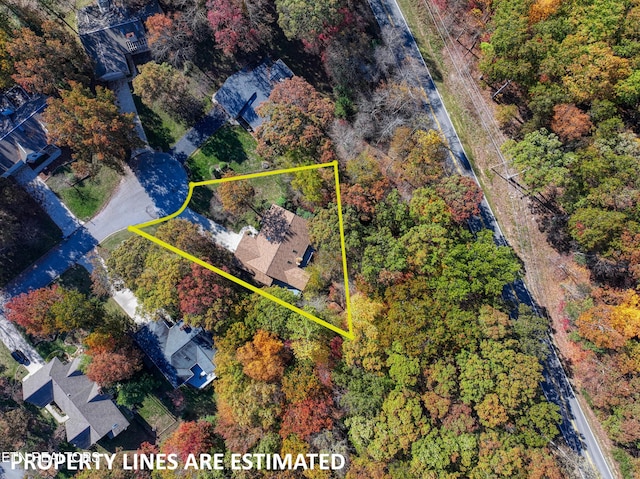 54 Heather Glen Ct, Crossville, TN 38558 - aerial overview of property's location featuring property parcel outlined