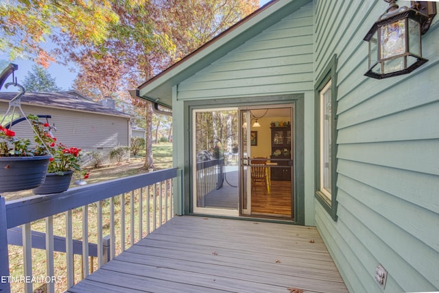 54 Heather Glen Ct, Crossville, TN 38558 - view of wooden terrace