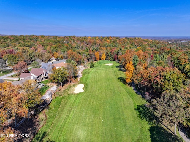 54 Heather Glen Ct, Crossville, TN 38558 - view of property location with a forest and a golf course