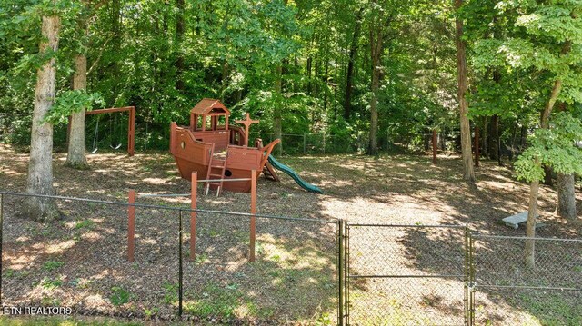8709 Olde Colony Trl Unit 12, Knoxville, TN 37923 - view of jungle gym with a gate