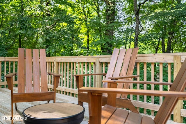 8709 Olde Colony Trl Unit 12, Knoxville, TN 37923 - view of wooden terrace