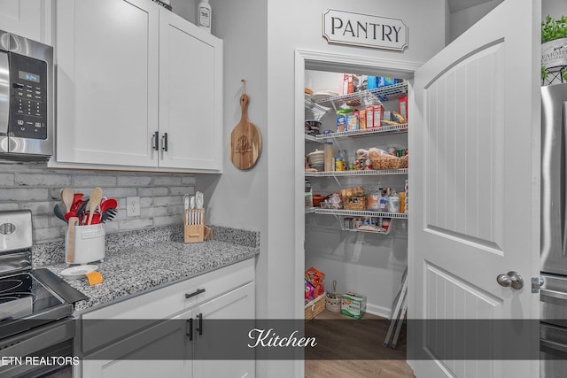 view of pantry