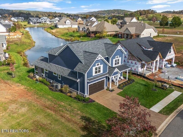 318 Buckhorn Way, Loudon, TN 37774 - aerial view of residential area with a large body of water