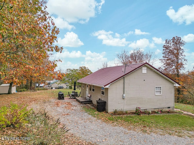 view of side of home