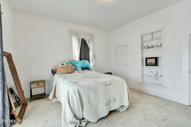 bedroom with carpet flooring