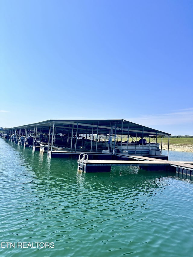 159 Garfield Ln, Sharps Chapel, TN 37866 - dock with boat lift and a water view
