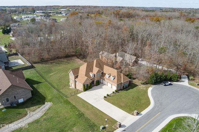 aerial view