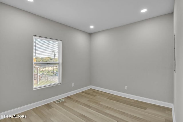 208 Collins St, Loudon, TN 37774 - spare room featuring light wood-type flooring