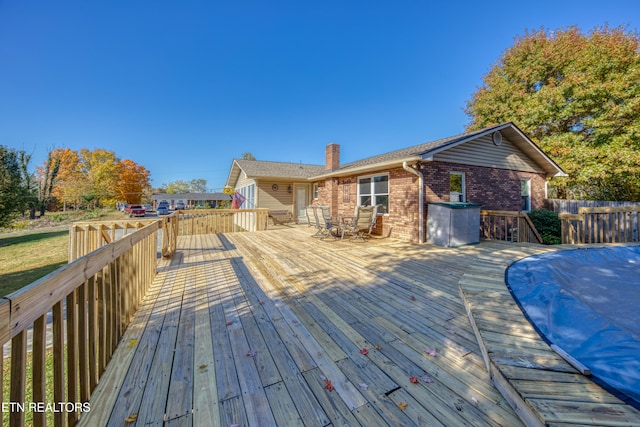 view of deck