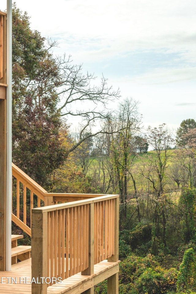 view of deck