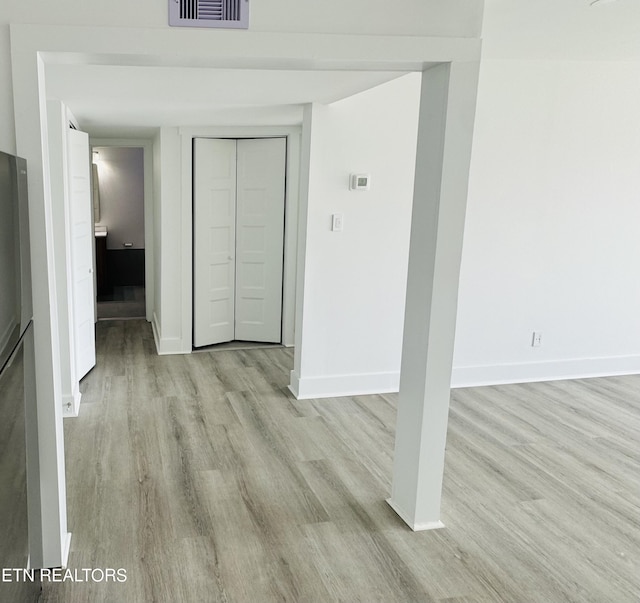 5709 Lyons View Pike Unit 4202, Knoxville, TN 37919 - corridor with light wood-type flooring and baseboards