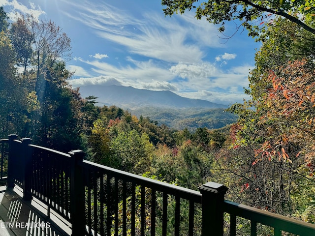 property view of mountains