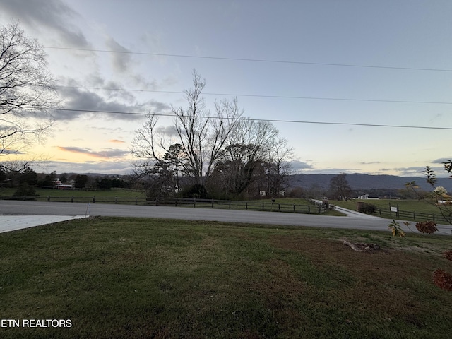 1184 Davis Chapel Rd, Lafollette, TN 37766 - view of yard featuring a mountain view and a view of rural / pastoral area