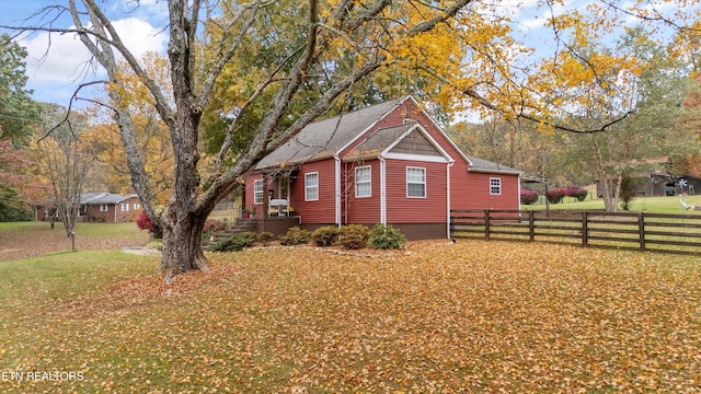 view of property exterior