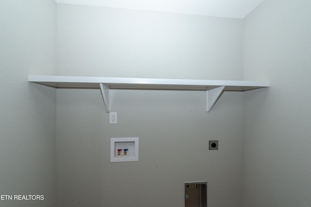 6105 Lanier Rd, Maryville, TN 37801 - laundry room featuring hookup for a washing machine and electric dryer hookup
