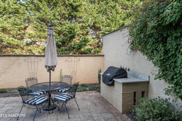1144 Andalusian Way, Knoxville, TN 37922 - view of patio featuring outdoor dining space and area for grilling