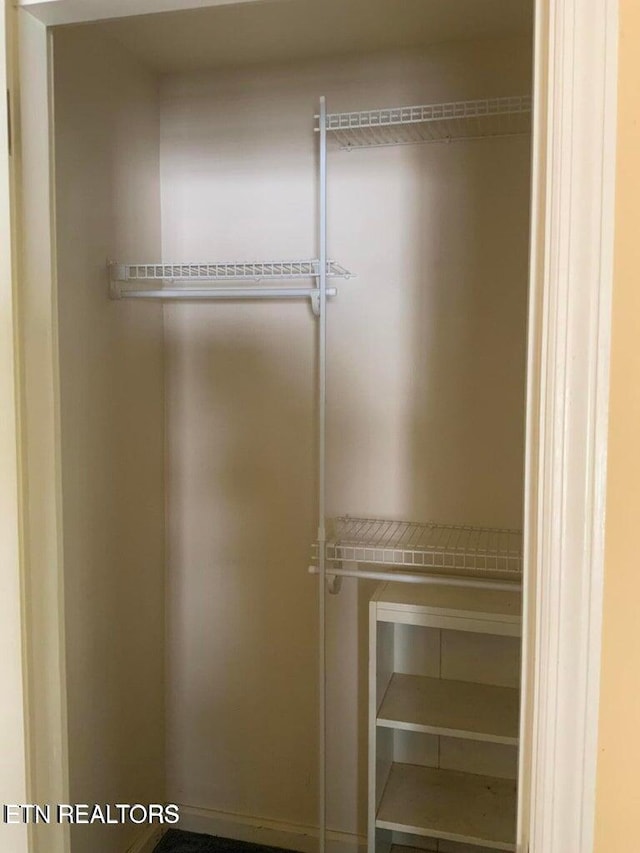 view of closet