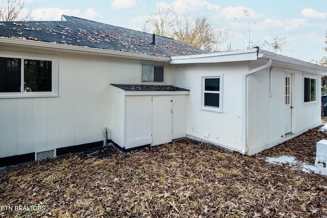 view of rear view of house